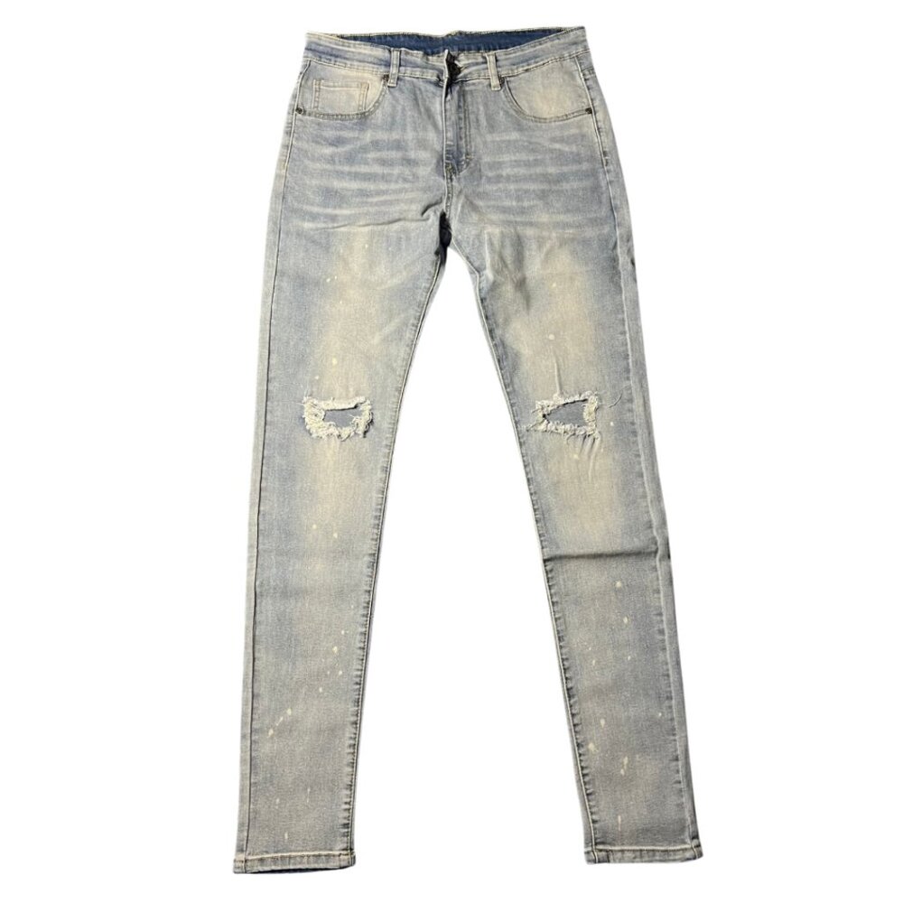 Men's Skinny Straight Denim Trousers